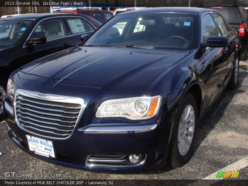Jazz Blue Pearl / Black 2013 Chrysler 300