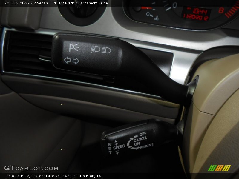 Brilliant Black / Cardamom Beige 2007 Audi A6 3.2 Sedan