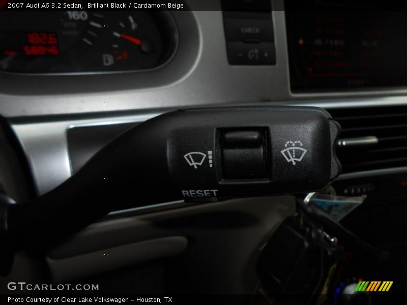 Brilliant Black / Cardamom Beige 2007 Audi A6 3.2 Sedan
