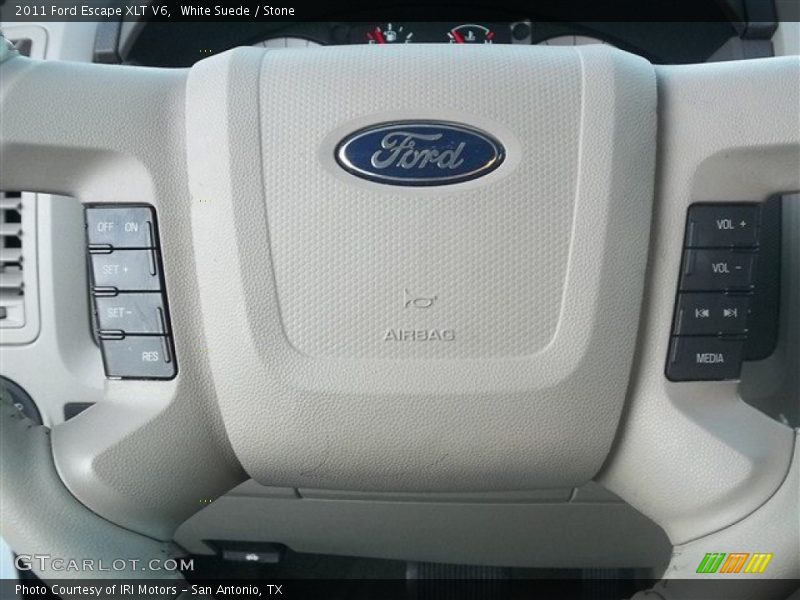 White Suede / Stone 2011 Ford Escape XLT V6