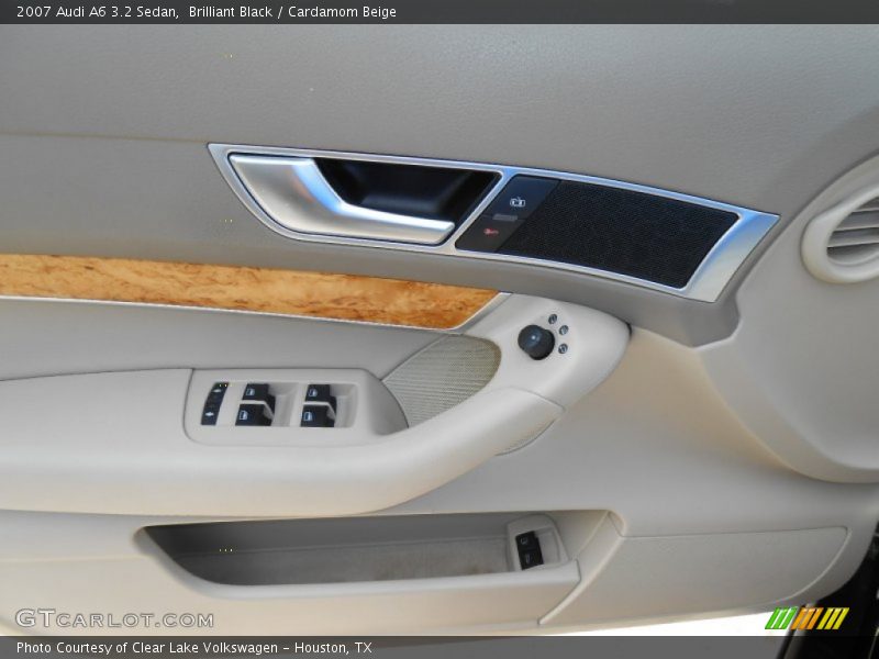 Brilliant Black / Cardamom Beige 2007 Audi A6 3.2 Sedan