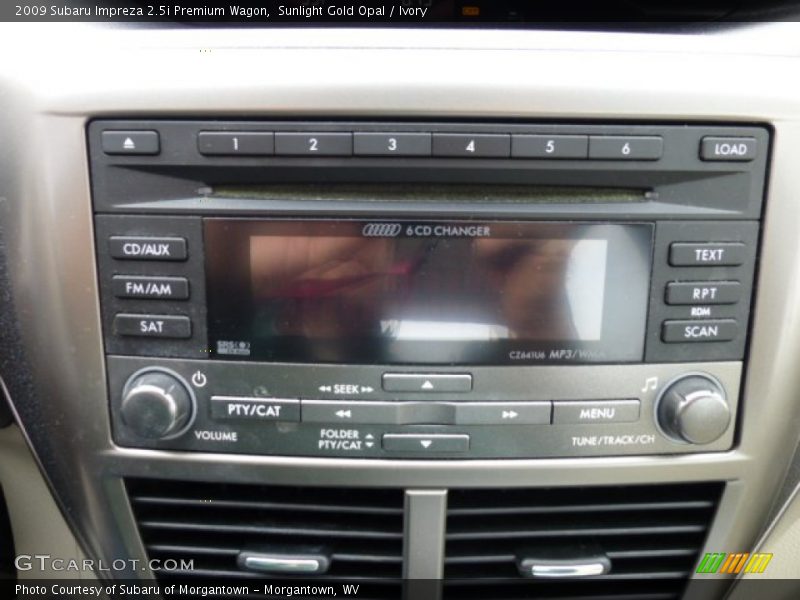 Sunlight Gold Opal / Ivory 2009 Subaru Impreza 2.5i Premium Wagon