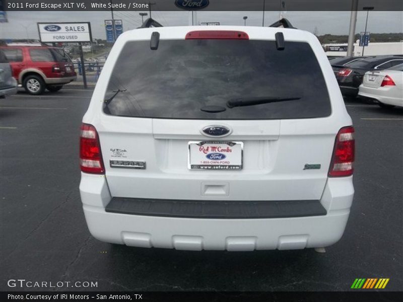 White Suede / Stone 2011 Ford Escape XLT V6