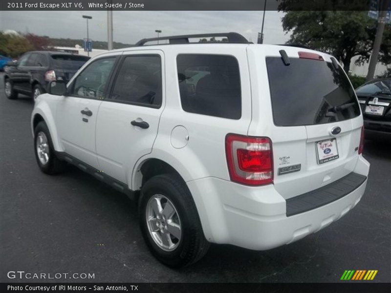 White Suede / Stone 2011 Ford Escape XLT V6