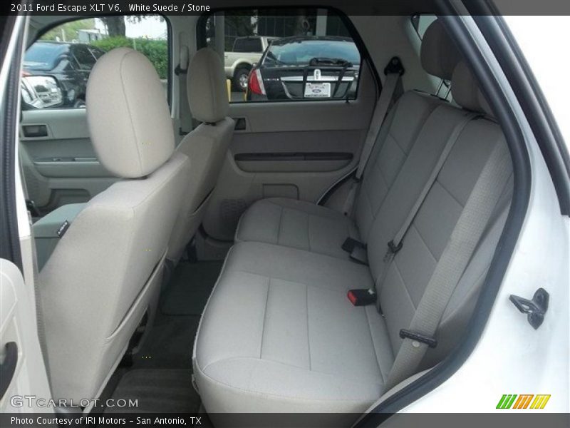 White Suede / Stone 2011 Ford Escape XLT V6