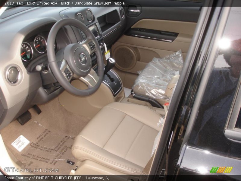 Black / Dark Slate Gray/Light Pebble 2013 Jeep Patriot Limited 4x4