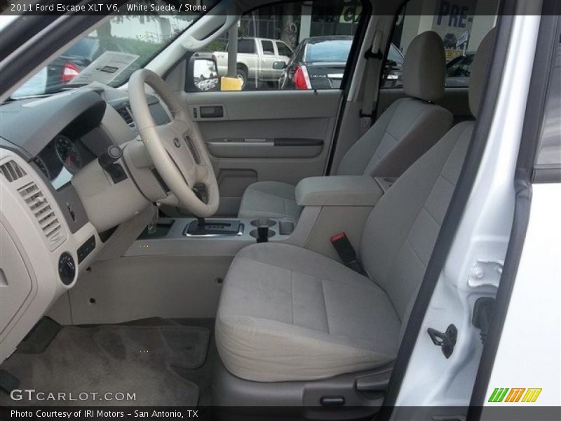 White Suede / Stone 2011 Ford Escape XLT V6