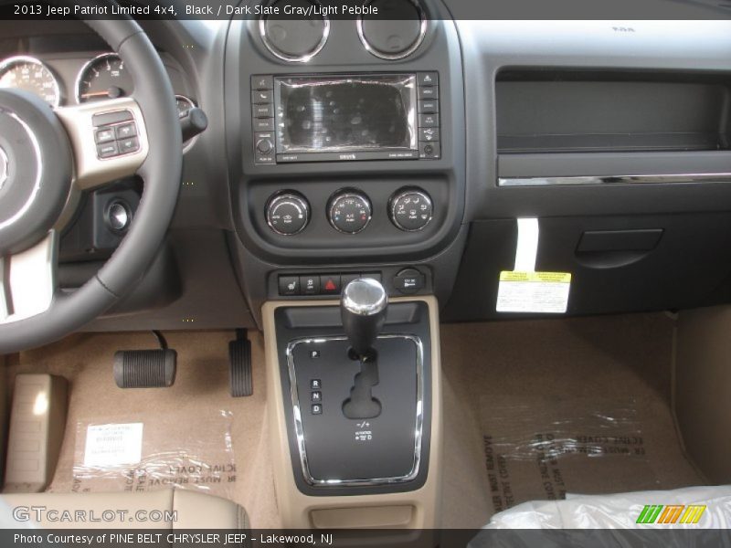 Black / Dark Slate Gray/Light Pebble 2013 Jeep Patriot Limited 4x4
