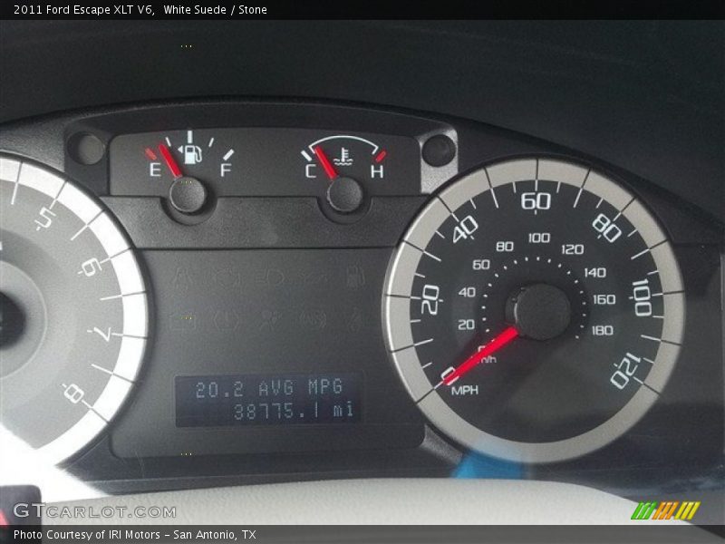White Suede / Stone 2011 Ford Escape XLT V6