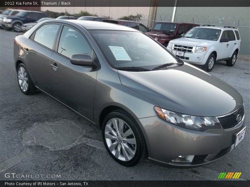 Titanium / Black 2012 Kia Forte SX