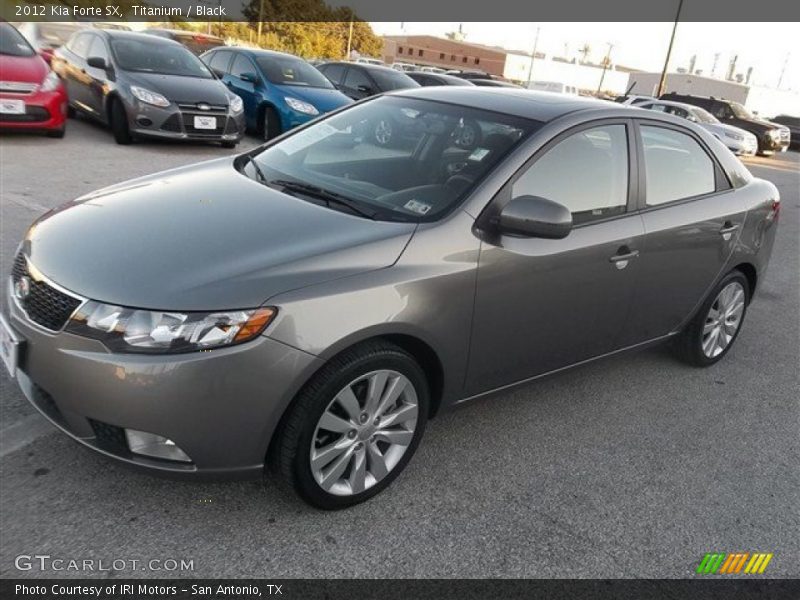 Titanium / Black 2012 Kia Forte SX