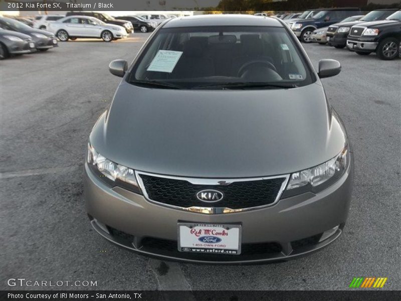 Titanium / Black 2012 Kia Forte SX