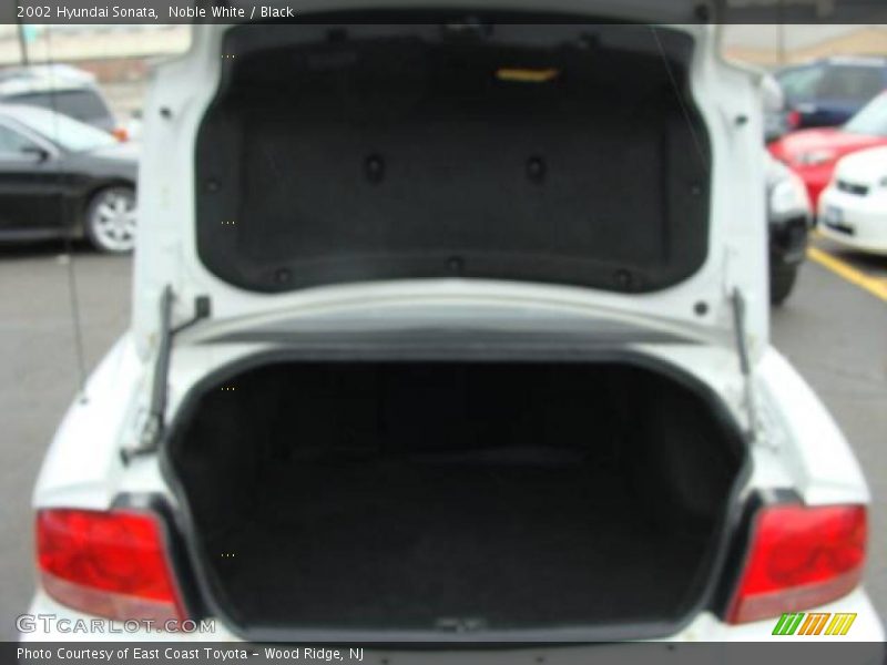 Noble White / Black 2002 Hyundai Sonata