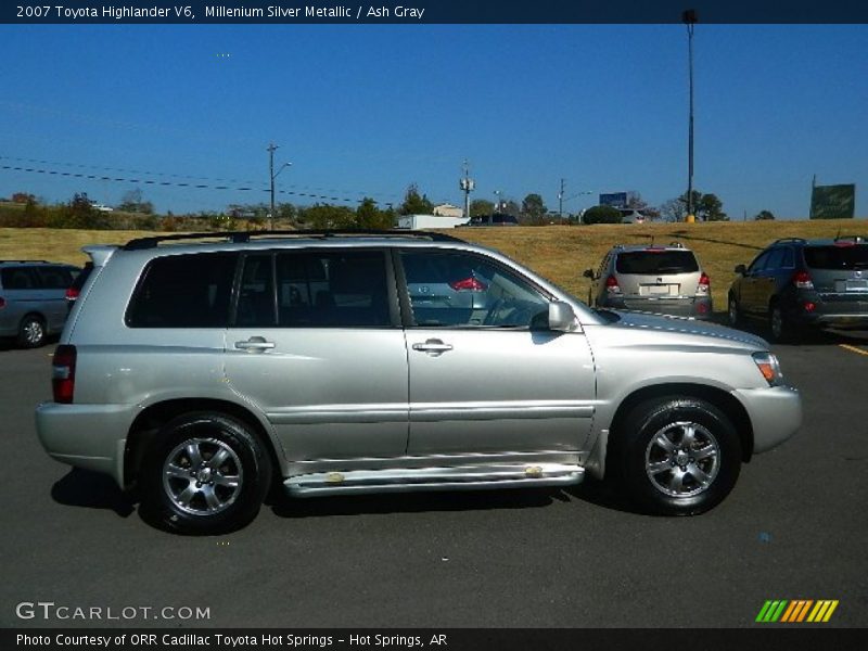 Millenium Silver Metallic / Ash Gray 2007 Toyota Highlander V6