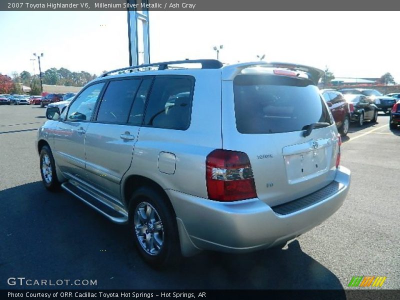Millenium Silver Metallic / Ash Gray 2007 Toyota Highlander V6