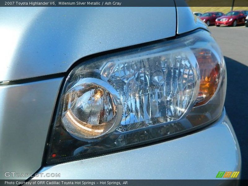 Millenium Silver Metallic / Ash Gray 2007 Toyota Highlander V6