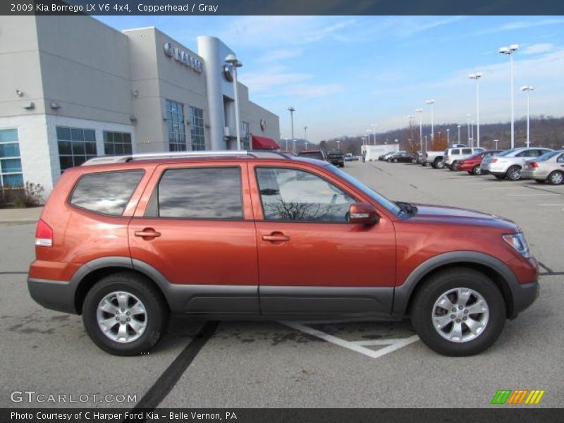 Copperhead / Gray 2009 Kia Borrego LX V6 4x4