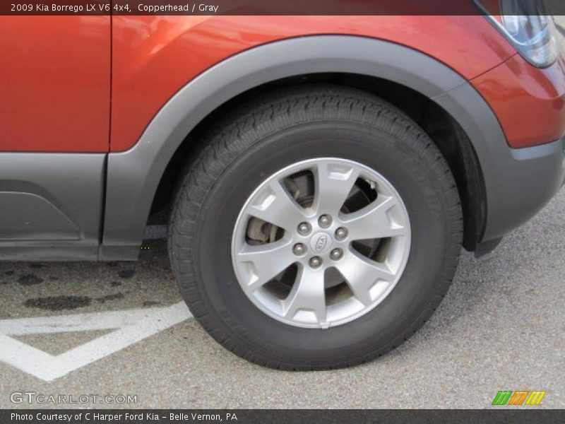 Copperhead / Gray 2009 Kia Borrego LX V6 4x4