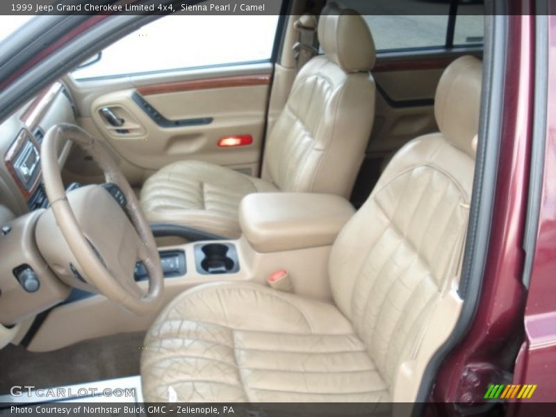 Front Seat of 1999 Grand Cherokee Limited 4x4