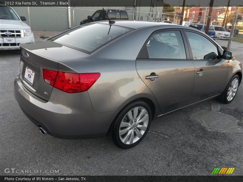 Titanium / Black 2012 Kia Forte SX
