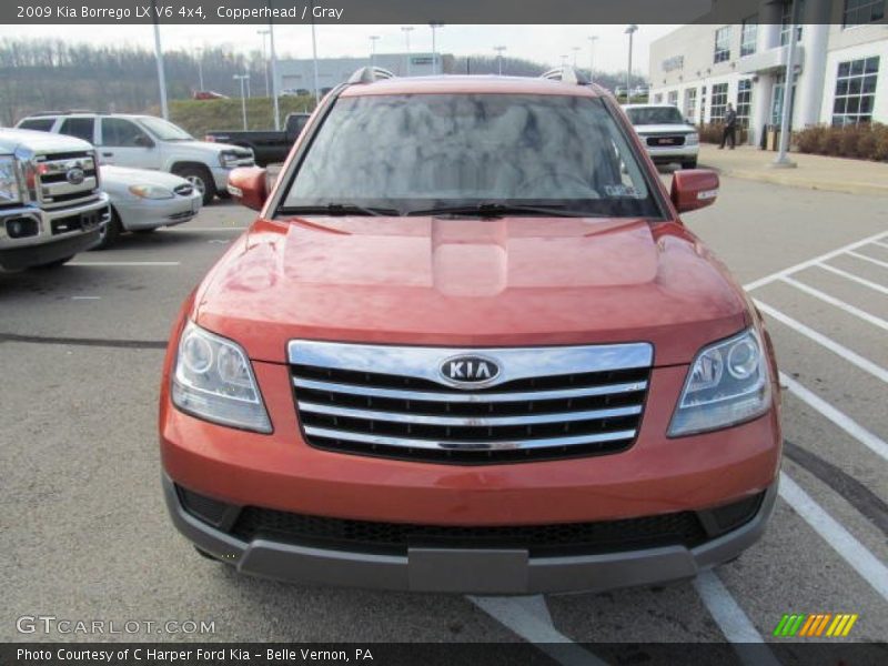Copperhead / Gray 2009 Kia Borrego LX V6 4x4