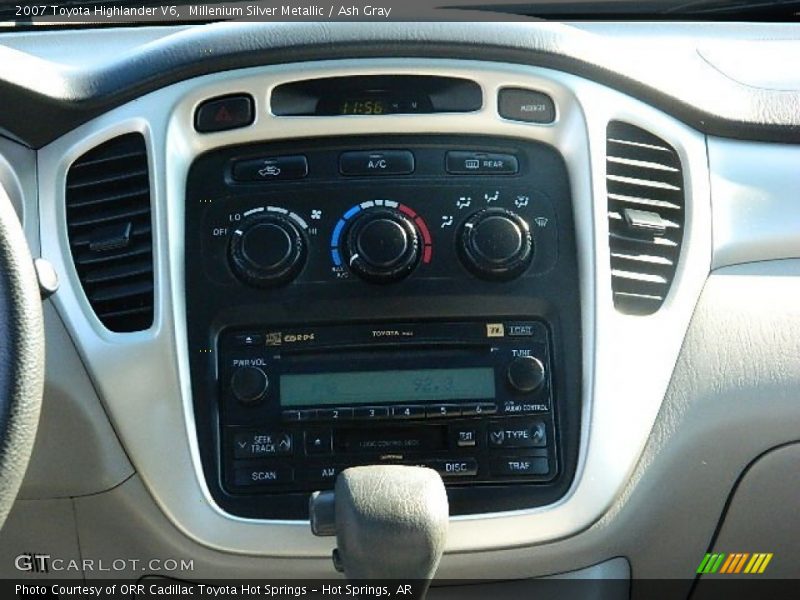 Millenium Silver Metallic / Ash Gray 2007 Toyota Highlander V6