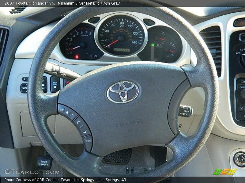 Millenium Silver Metallic / Ash Gray 2007 Toyota Highlander V6