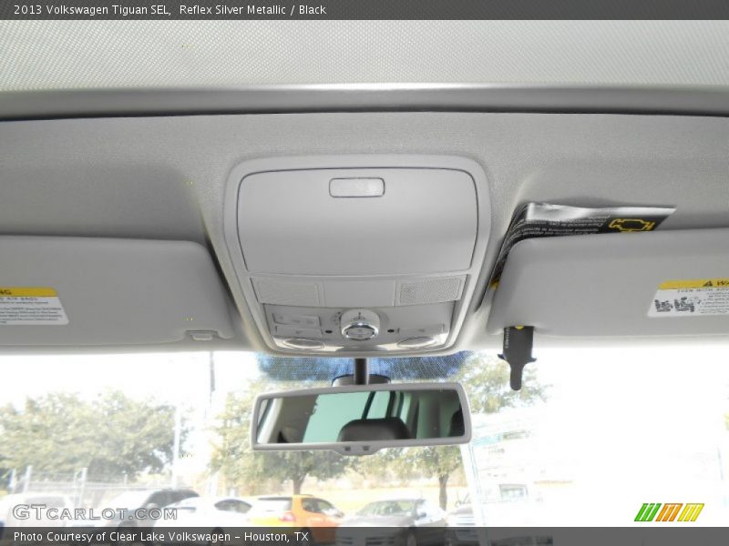 Reflex Silver Metallic / Black 2013 Volkswagen Tiguan SEL