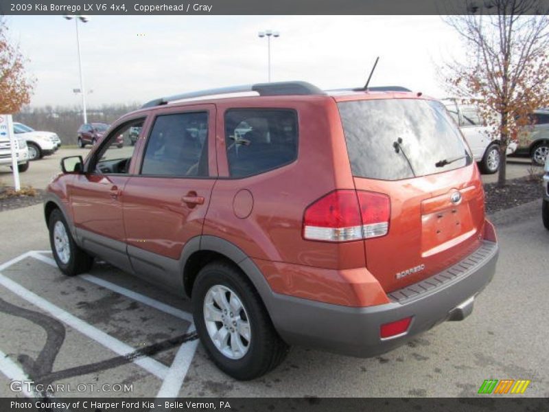 Copperhead / Gray 2009 Kia Borrego LX V6 4x4