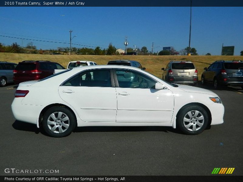 Super White / Ash Gray 2010 Toyota Camry