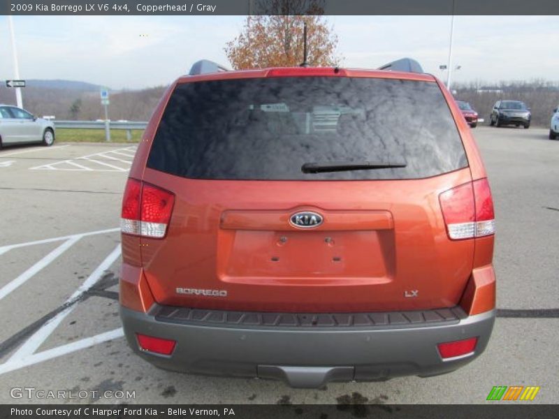 Copperhead / Gray 2009 Kia Borrego LX V6 4x4