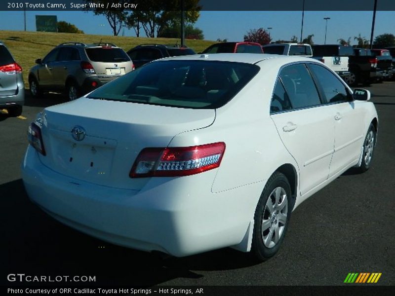 Super White / Ash Gray 2010 Toyota Camry