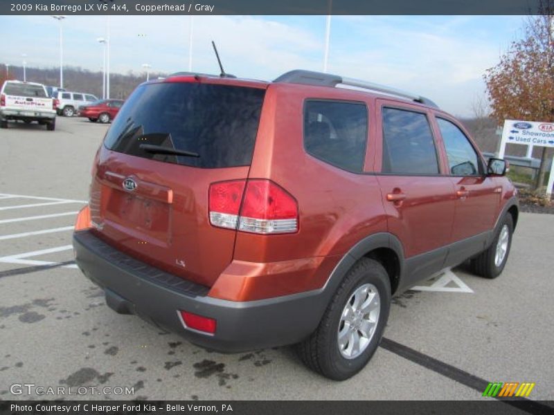 Copperhead / Gray 2009 Kia Borrego LX V6 4x4