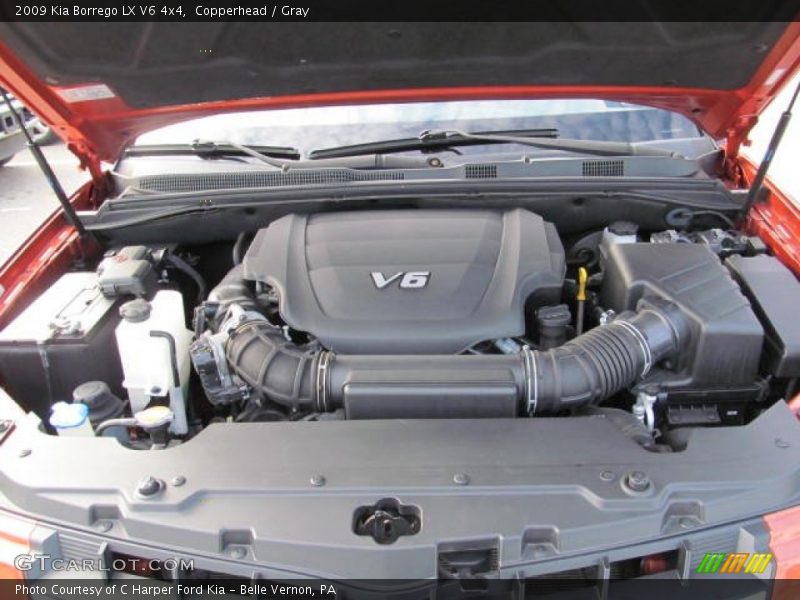 Copperhead / Gray 2009 Kia Borrego LX V6 4x4