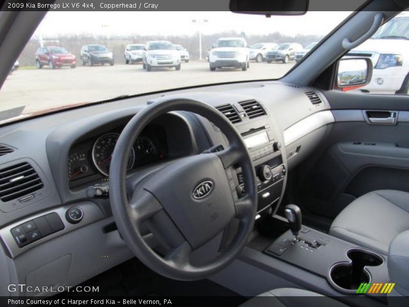 Copperhead / Gray 2009 Kia Borrego LX V6 4x4