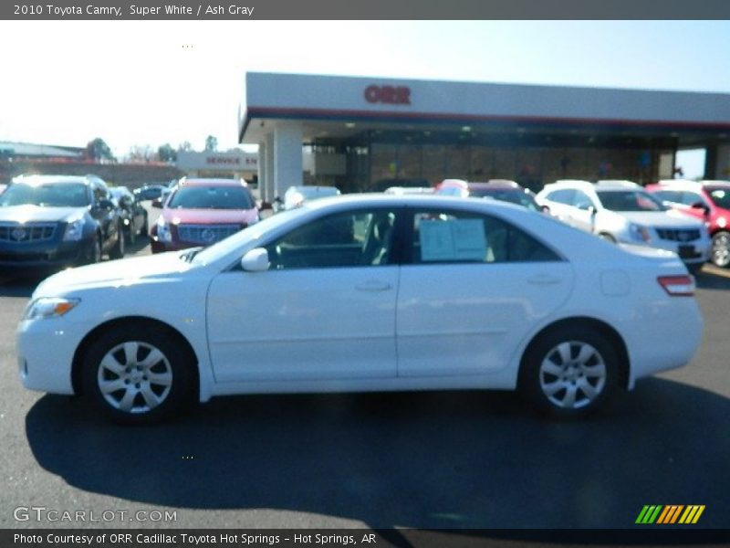 Super White / Ash Gray 2010 Toyota Camry