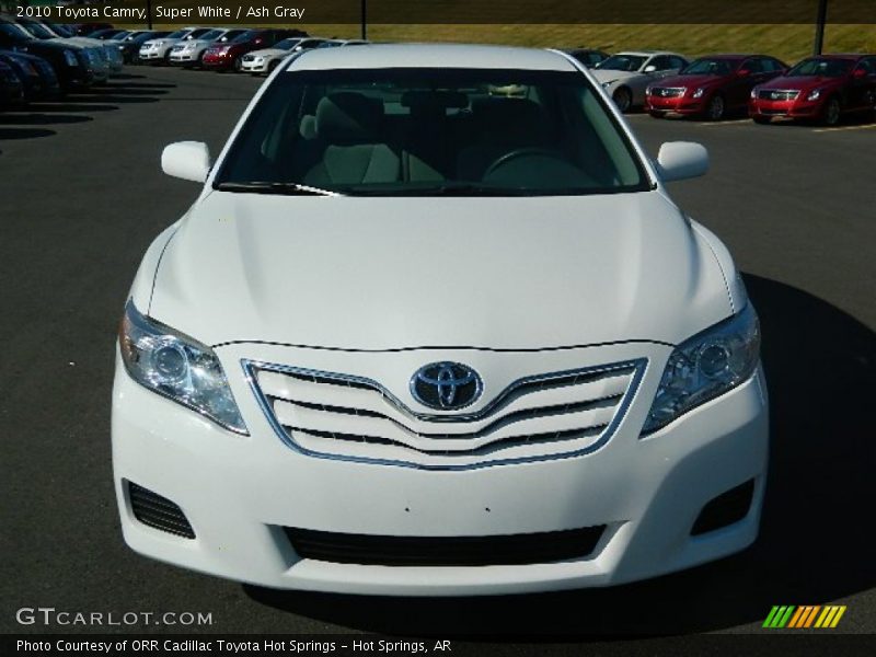 Super White / Ash Gray 2010 Toyota Camry