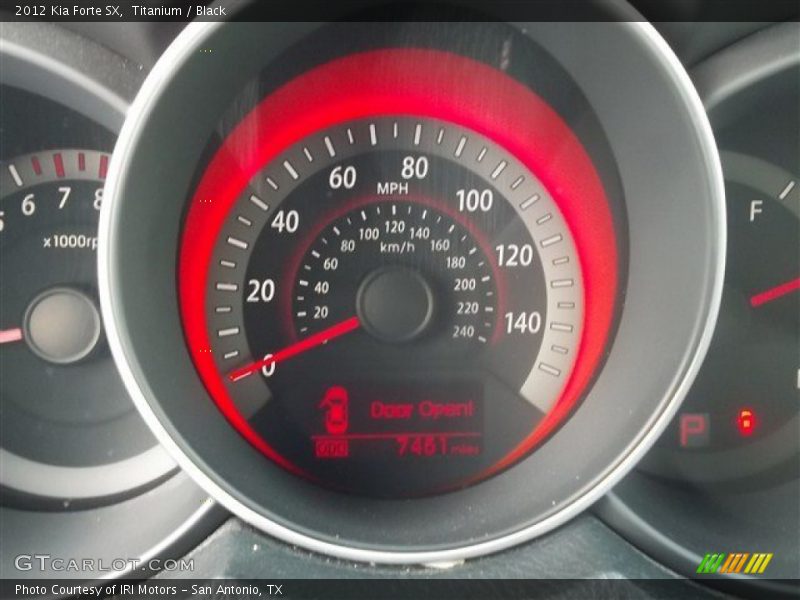 Titanium / Black 2012 Kia Forte SX