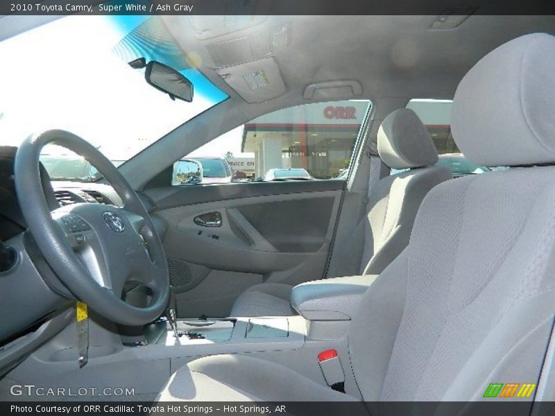 Super White / Ash Gray 2010 Toyota Camry