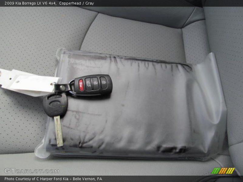 Copperhead / Gray 2009 Kia Borrego LX V6 4x4