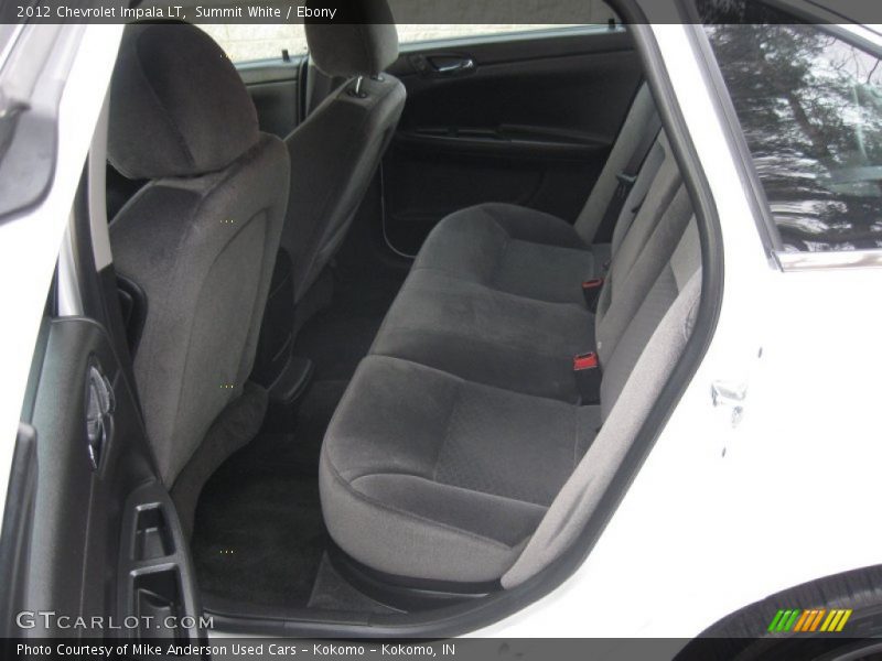 Summit White / Ebony 2012 Chevrolet Impala LT