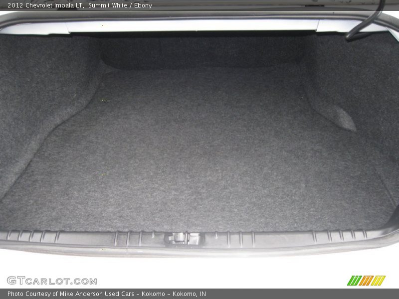 Summit White / Ebony 2012 Chevrolet Impala LT