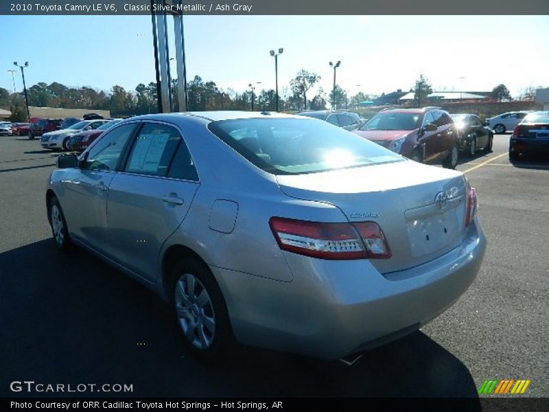 Classic Silver Metallic / Ash Gray 2010 Toyota Camry LE V6