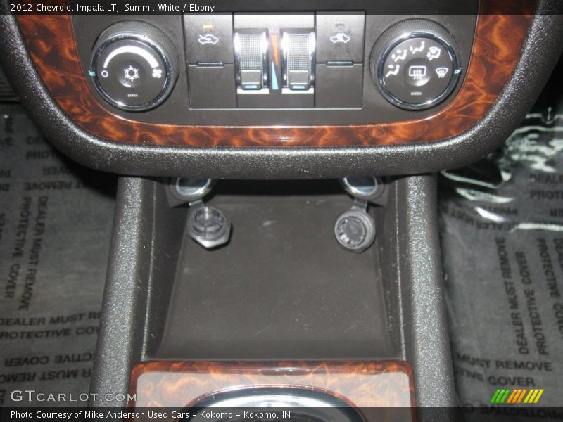 Summit White / Ebony 2012 Chevrolet Impala LT