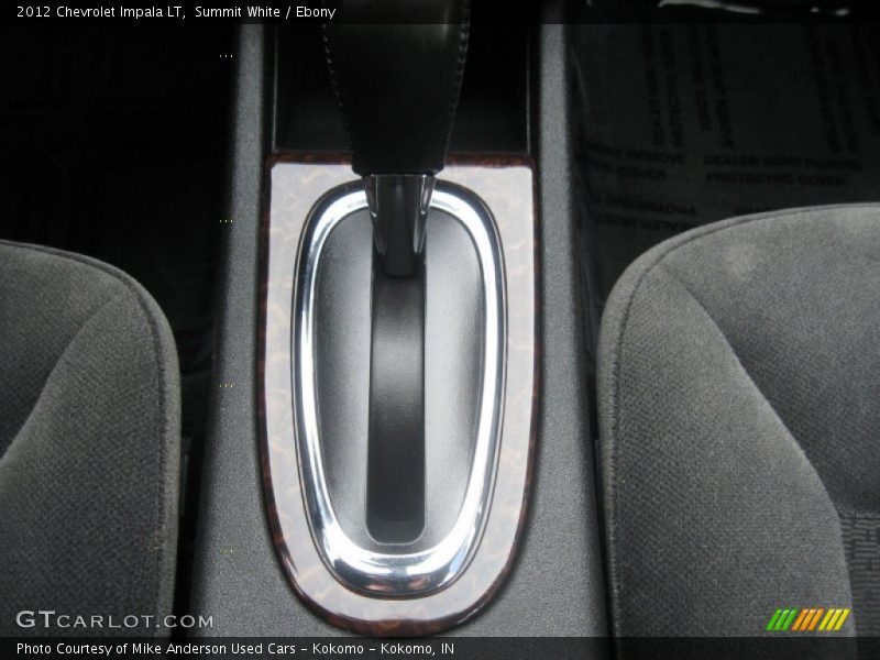 Summit White / Ebony 2012 Chevrolet Impala LT