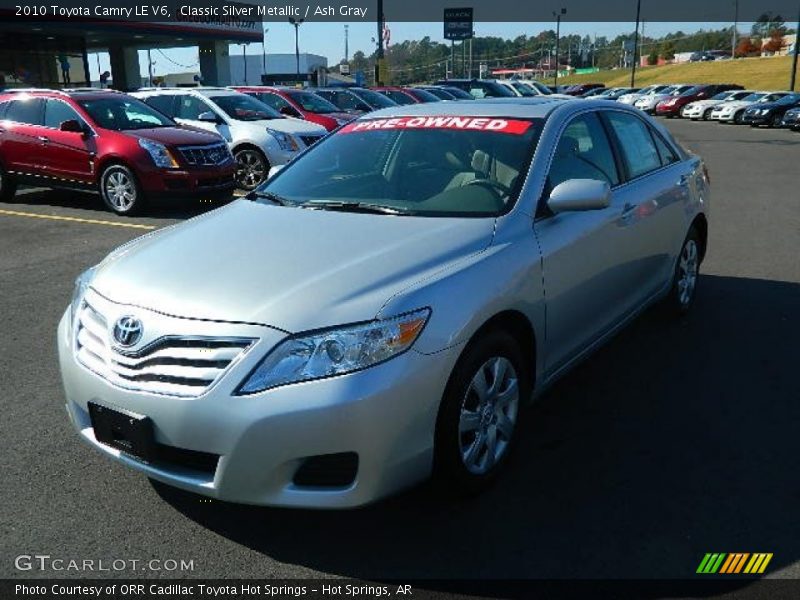 Classic Silver Metallic / Ash Gray 2010 Toyota Camry LE V6