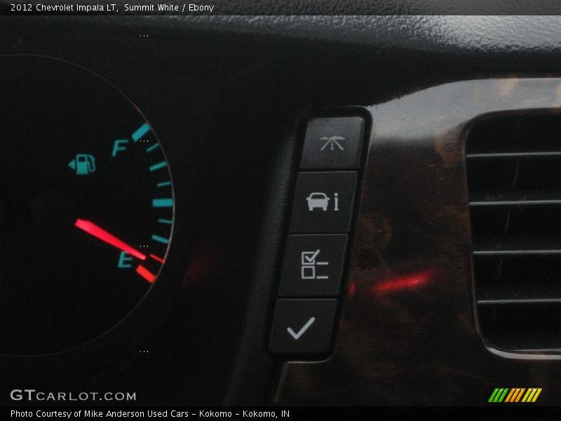 Summit White / Ebony 2012 Chevrolet Impala LT