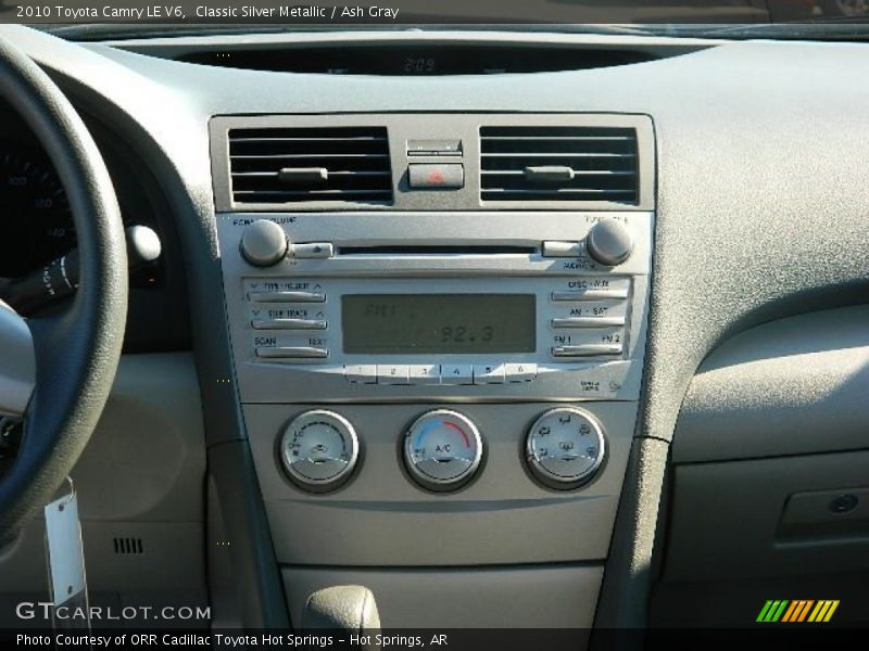 Classic Silver Metallic / Ash Gray 2010 Toyota Camry LE V6