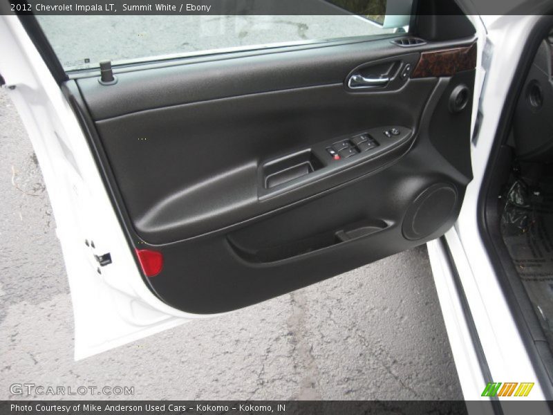 Summit White / Ebony 2012 Chevrolet Impala LT