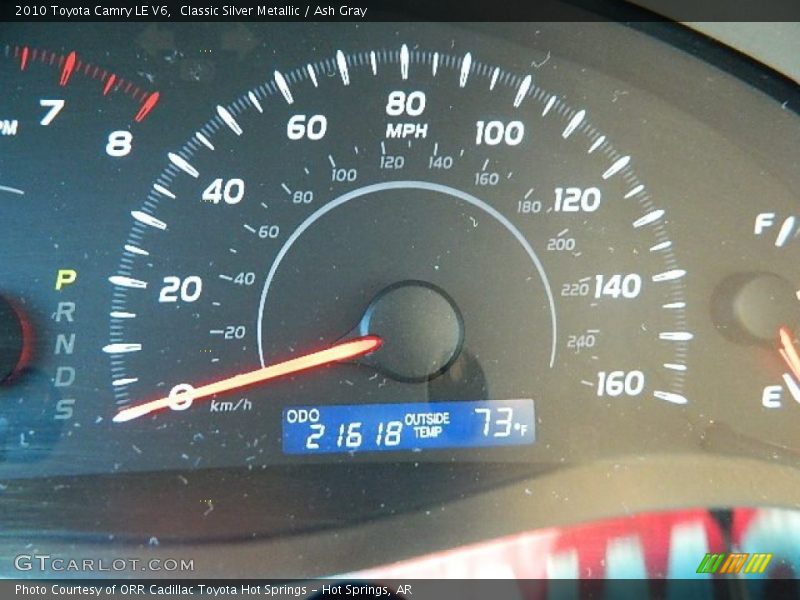 Classic Silver Metallic / Ash Gray 2010 Toyota Camry LE V6